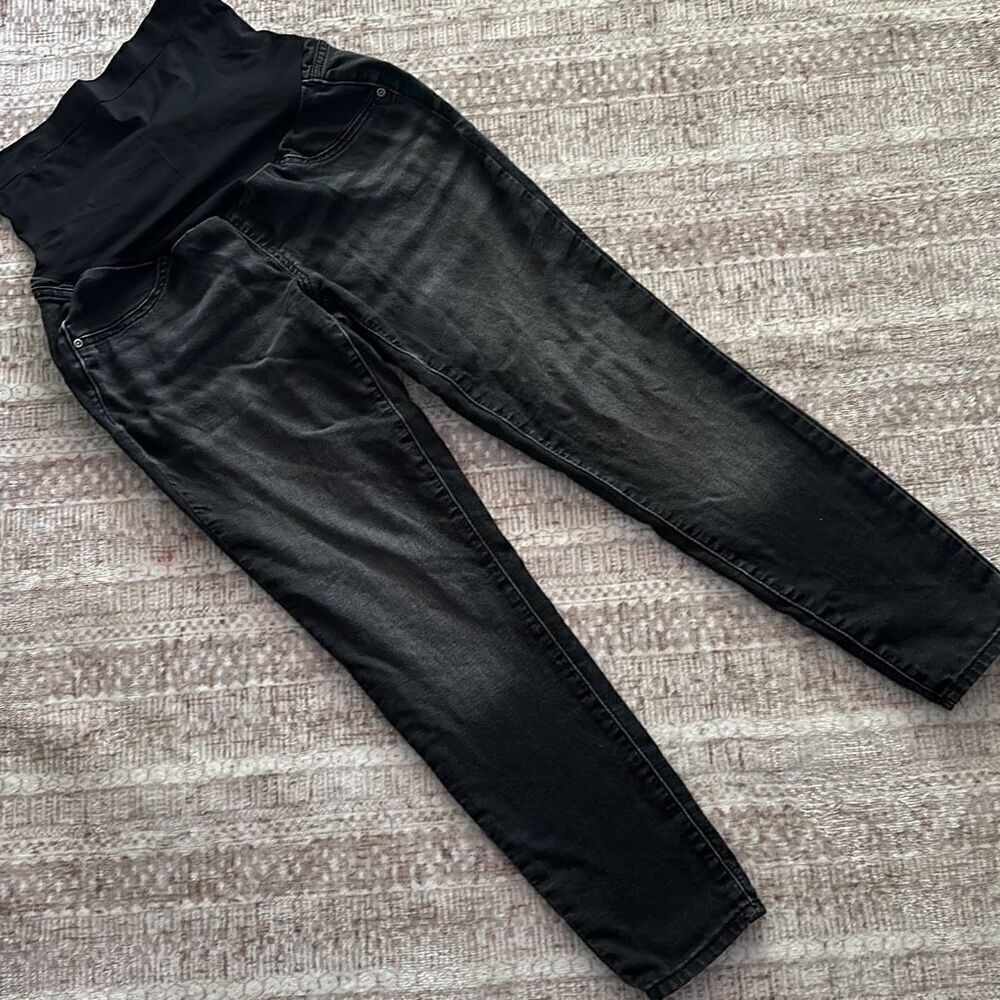 Sonoma Size 10 Jeggings jeans black faded jeans maternity jeans